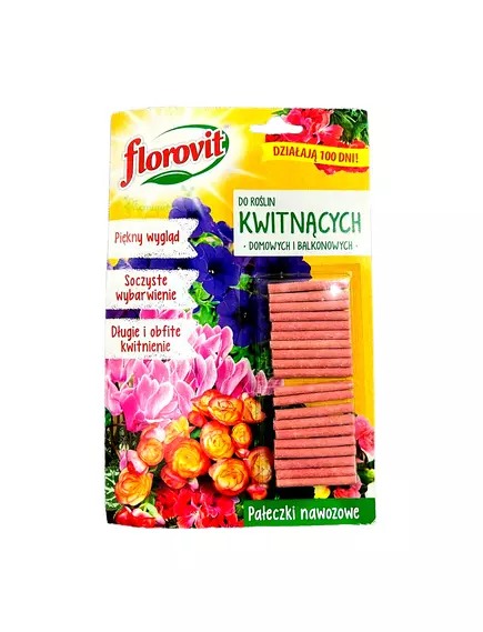 FLOROVIT Флоровит Палочки удобрительные для Цветущих 20 шт