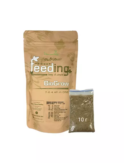 POWDER FEEDING BIOGROW