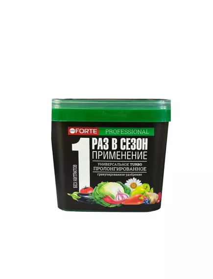 BONA FORTE Бона Форте Удобрение TURBO Универсальное гранулированное пролонгированное с биодоступным кремнием 1 л