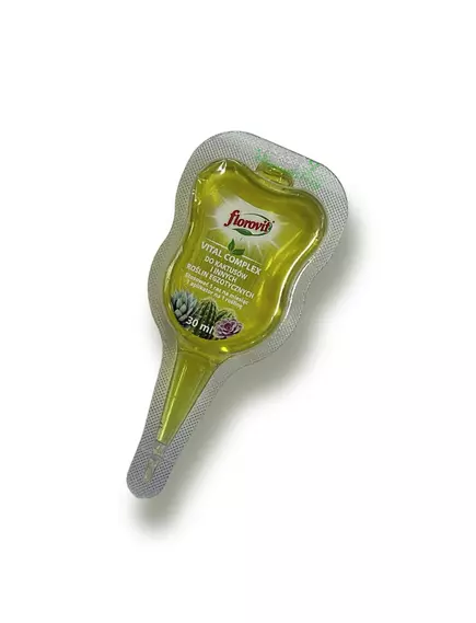 FLOROVIT Флоровит Удобрение VITAL COMPLEX для экзотических растений (кактусов, суккулентов и др.) 30 мл