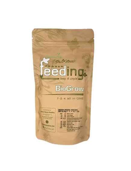 POWDER FEEDING BIOGROW