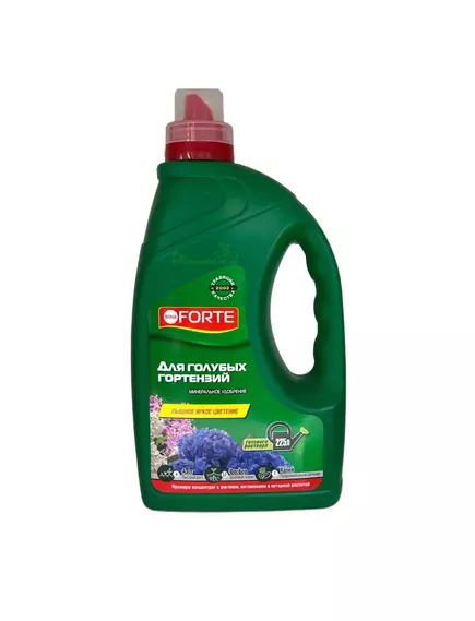 BONA FORTE Бона Форте Удобрение жидкое для голубых Гортензий и Цветущих кустарников 1,5 л
