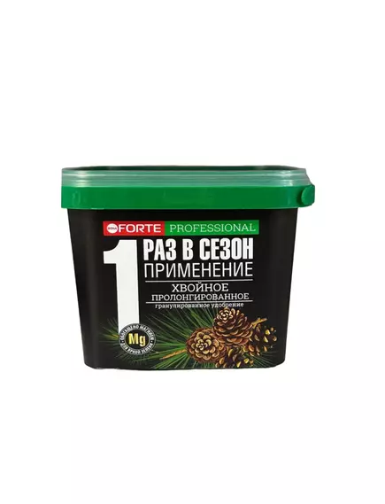 BONA FORTE Бона Форте Удобрение Хвойное гранулированное пролонгированное с биодоступным кремнием 1 л