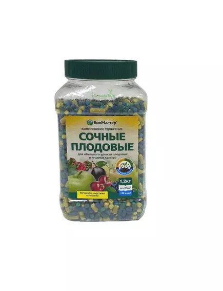 Биомастер КМУ Сочные плодовые 1,2 кг
