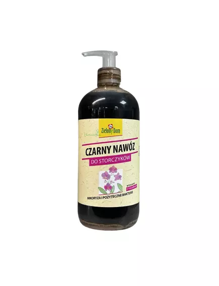 Зеленый Дом Черное удобрение для орхидей с микоризой с дозатором 500 мл